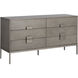 Jade Antique Silver / Ash Grey Dresser